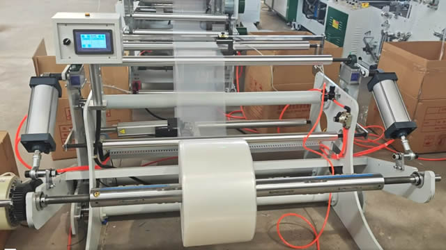 Bag Making Machine with Zipper Attachment & Slider Auto-insert Device system